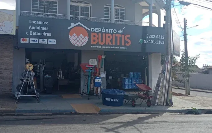 Fachada da loja Depósito Buritis